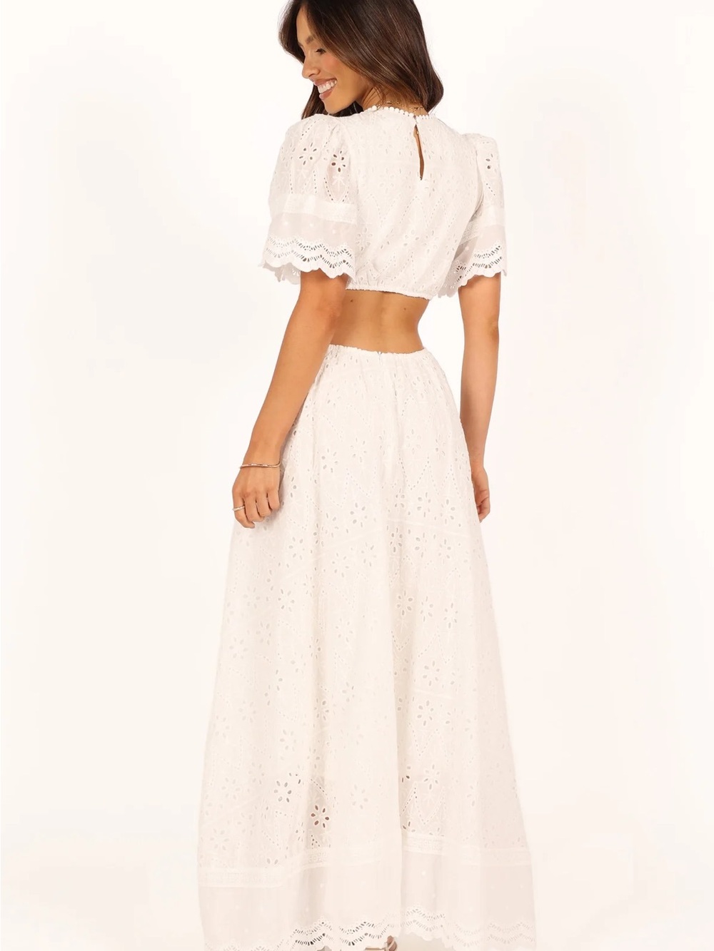 PETAL & PUP Merletto Cut Out Maxi Dress - Picture 4 of 4
